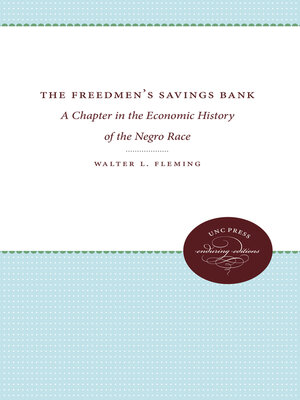cover image of The Freedmen's Savings Bank